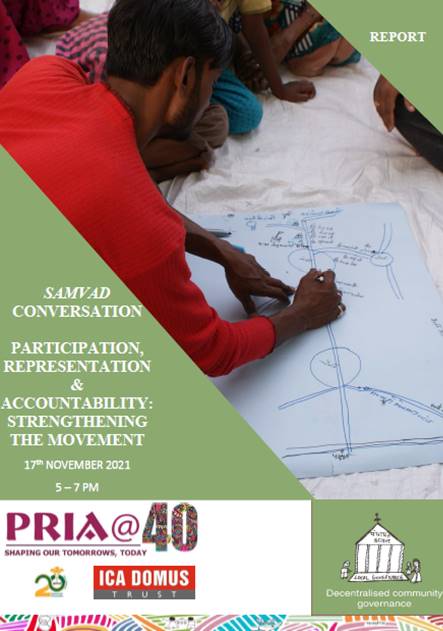 Participation, Representation and Accountability: Strengthening the Movement